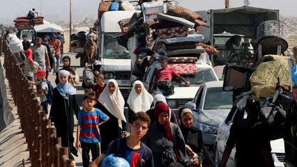 Palestinians flee northern Gaza again, with nowhere safe to go as Israeli strikes intensify
