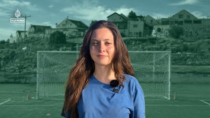 Who controls football in Palestine?