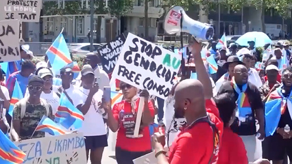 Congolese protesters accuse EU of complicity in DRC violence