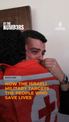 How the Israeli military targets the people who save lives