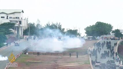 Nigeria demonstrations: Police fire live rounds to disperse protests in Abuja