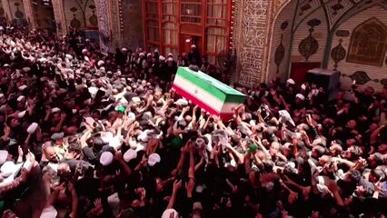 Ali Khamenei funeral: Iran bids farewell to longtime supreme leader