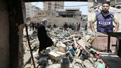 Gaza city attack : At least 16 people killed, including six children 