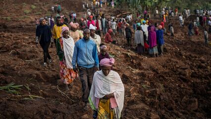 Search continues after landslide kills 262 in Ethiopia