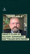 Israel’s claim of military superiority has “fallen into pieces”