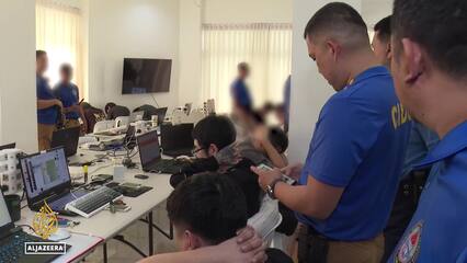 Gambling crackdown: Philippine police raid underground businesses