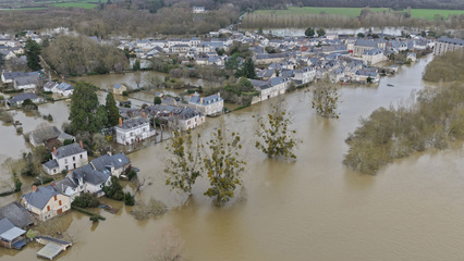 More than 37 days of heavy rain brings disastrous flooding to France