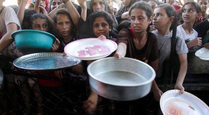 Hunger in Gaza: Children pretend to eat toys amid food shortages, families struggle to survive