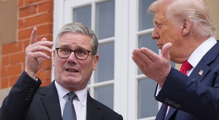 Trump to meet UK’s Starmer after ceremonial welcome from King Charles