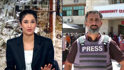 Palestinians displaced again as attacks continue across Gaza: AJE correspondent 