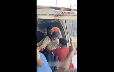 Children wounded in Israeli strike on Khan Younis