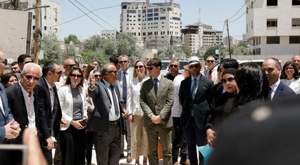 Israeli army fires near diplomatic delegation in Jenin, citing route breach, no injuries reported