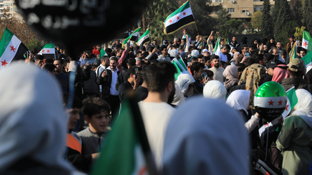 Syrians gather to celebrate first anniversary of Assad’s fall