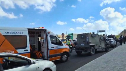 At least three people injured in a car ramming incident in occupied West Bank