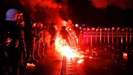 Turkiye protests: Iconic scenes and divided coverage