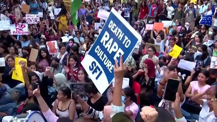 ‘We need freedom’: Delhi women protest sexual violence