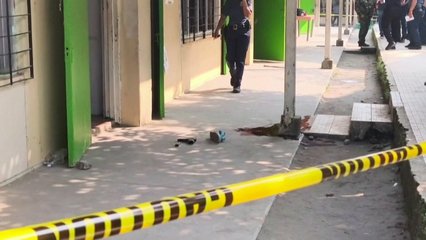 Students flee deadly school shooting in the Philippines