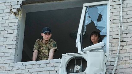 Russian strikes on Kyiv kill at least 22 as residents race to stay safe