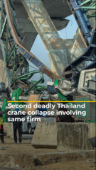 Construction firm in spotlight after deadly Thailand crane collapses 