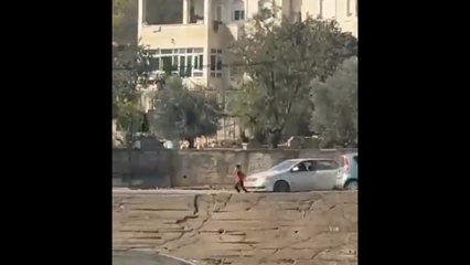Child flees as Israeli settlers hijack car during pogrom
