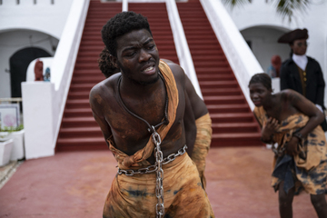 Slave trade reenacted on Juneteenth as leaders demand reparations