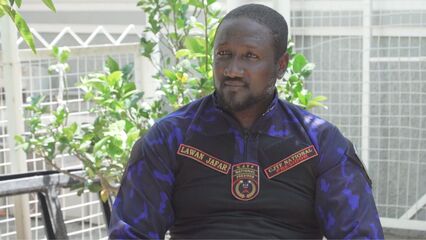 Local civilian fighter pushes back against Boko Haram's violence in northeast Nigeria