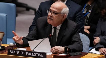 Palestinian UN ambassador says Netanyahu ended deal for domestic political reasons
