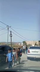 Schoolchildren flee Israeli raid in occupied West Bank