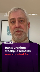 Missing Iranian uranium hinders Trump's victory declaration