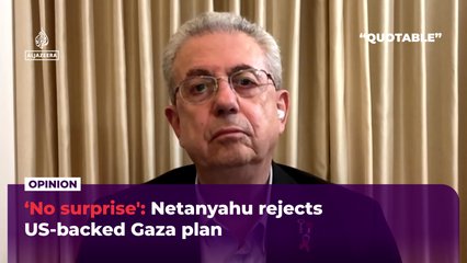 ‘No surprise': Netanyahu rejects US-backed Gaza plan