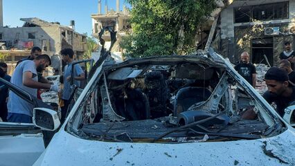 Al Jazeera's journalist al-Ghoul & cameraman al-Rifi killed in Israeli attack on Gaza laid to rest