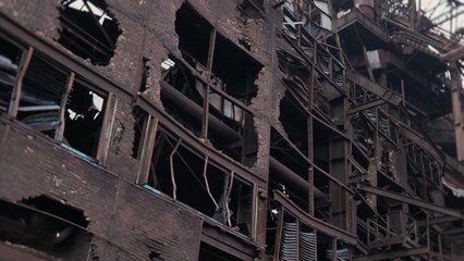 Inside Ukraine’s steel plant hit by Russian attacks
