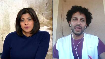 ‘Dripping in blood’: MSF medic describes horrific aftermath of Israeli attack