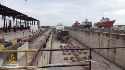 Nigeria navy plans local shipbuilding push:
Lagos dockyard aims to cut foreign warship dependence
