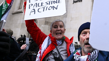 Palestine Action supporters celebrate UK legal victory