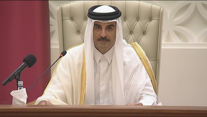 Qatar's emir says country has shown resilience in face of 'exceptional events'