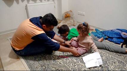 Iran war toll: Parents protect children from stress of strikes