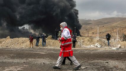 Plumes of smoke rise over Tehran after Israeli air strikes hit Iran’s oil facilities