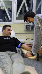 Tehran residents donate blood amid ongoing US-Israel attacks on Iran 