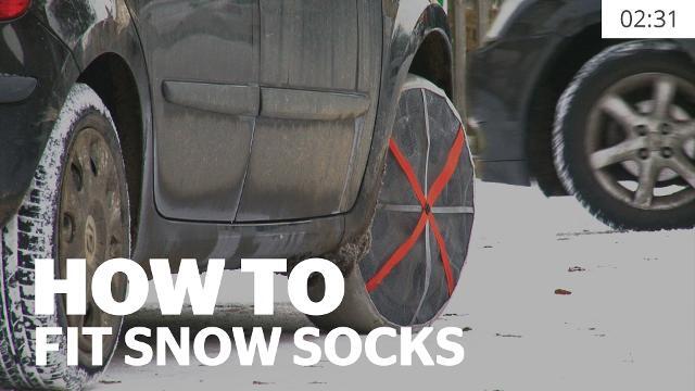 Snow Socks For Car Tyres Explained: How To Fit Snow Socks and How They Work  - Which?