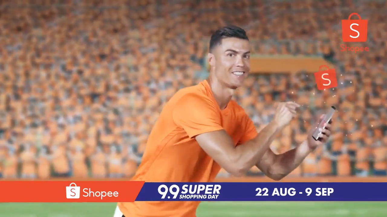 Iklan shopee 2024 cristiano ronaldo