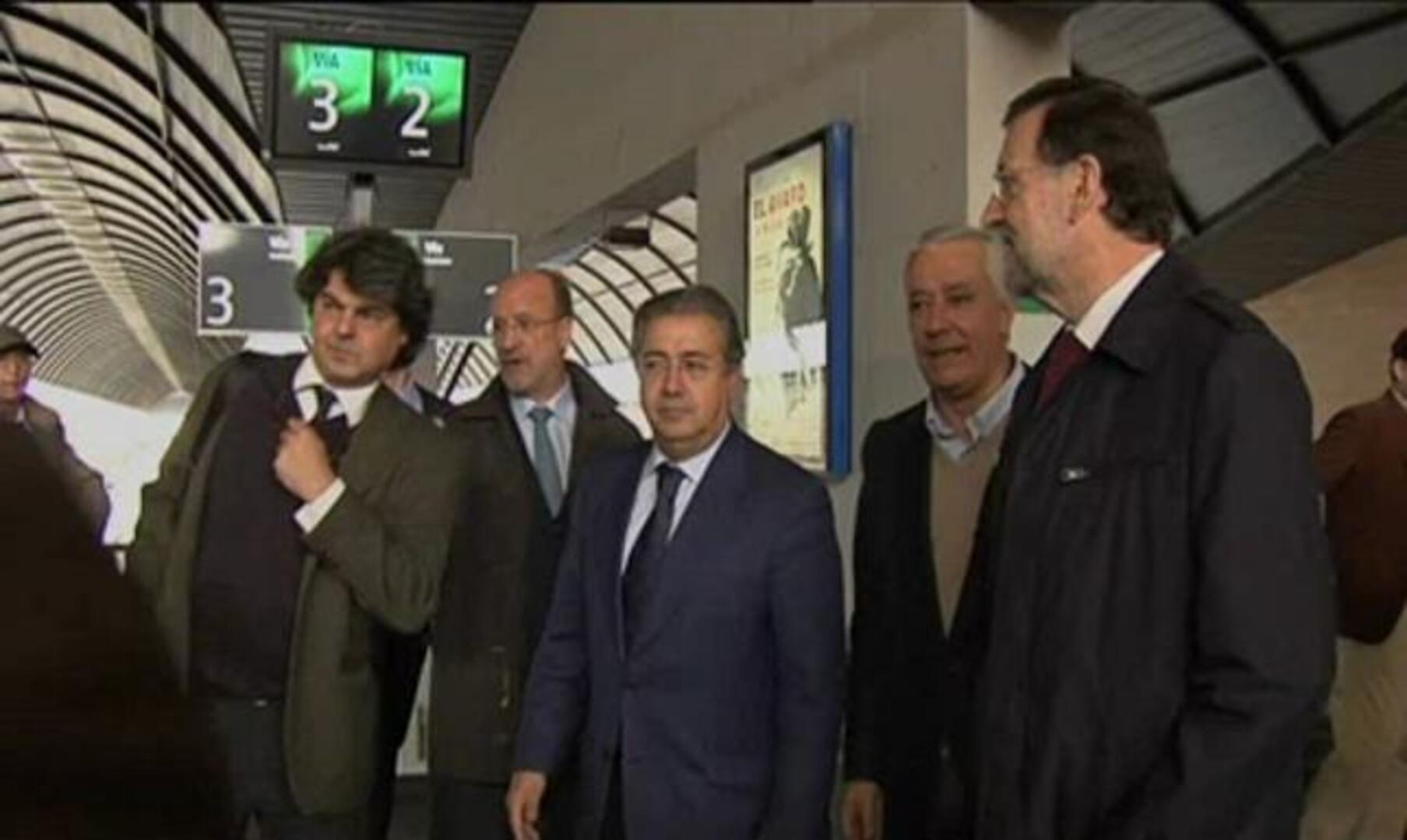 Rajoy apuesta por el cambio en Andalucía a su llegada al Congreso Nacional del PP