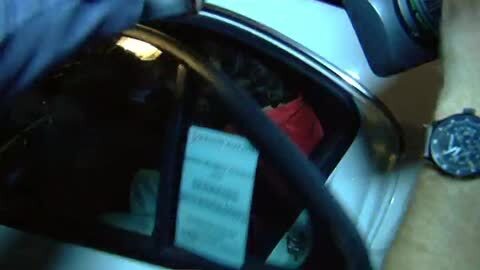 Rita Barberá, en la puerta de su domicilio