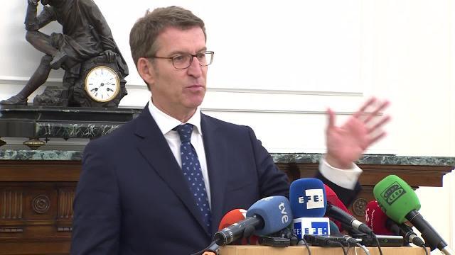 Feijóo reconoce que Casado le ha trasladado &quot;absoluta tranquilidad&quot;