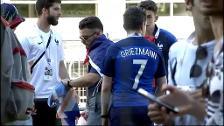 Francia llega a Kazán para "jugarse la vida" ante Argentina
