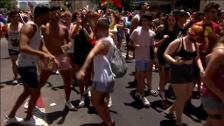 Tel Aviv celebra su emblemática marcha del Orgullo Gay, la mayor de Oriente Medio