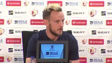 Rakitic: "No recuerdo que Iniesta haya dicho que está hecho lo de China"-. Firma: RCL/AGAC .-