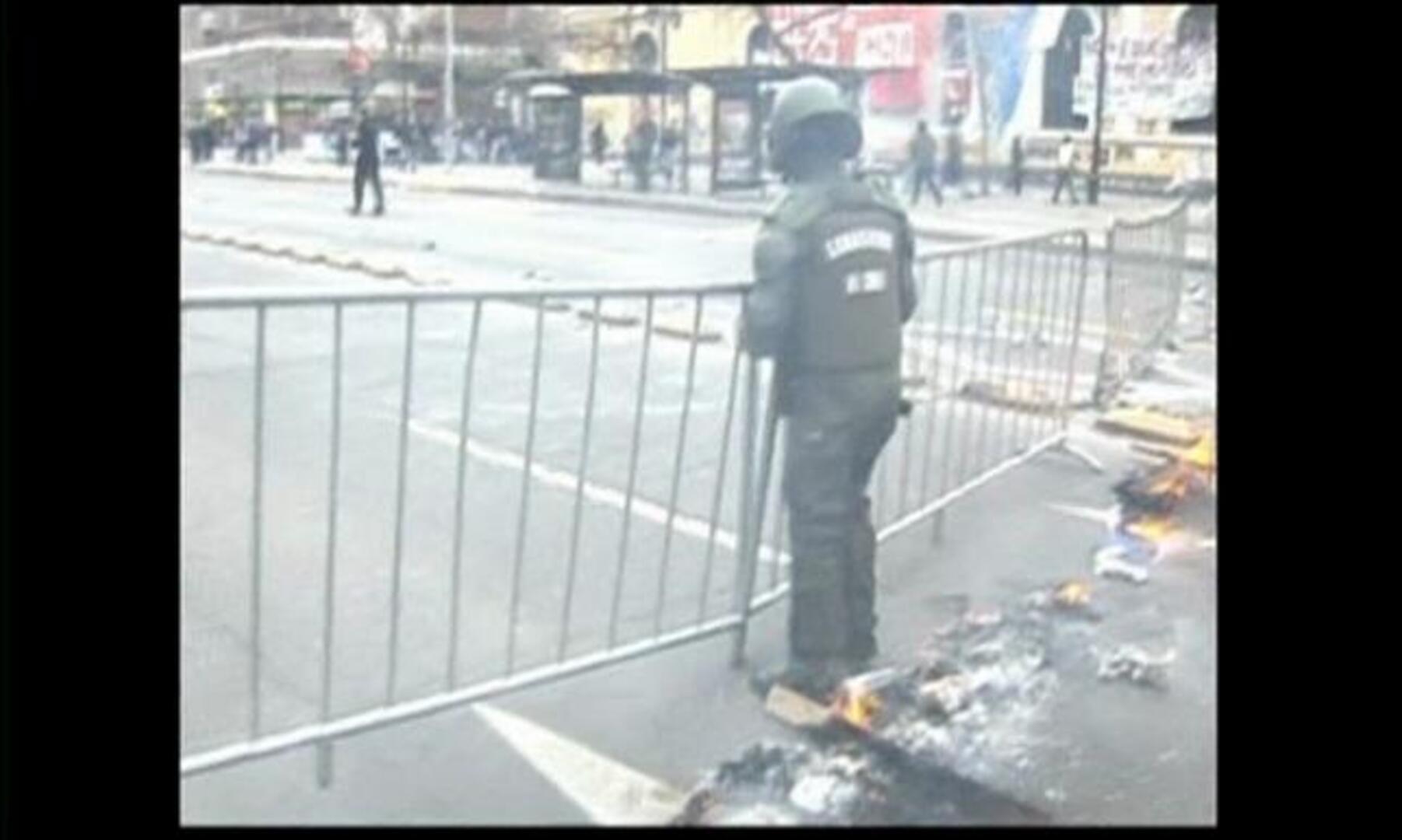 Al menos 35 detenidos durante el primer día de huelga general en Chile