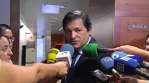 La presidenta andaluza, Susana Díaz, junto a Patxi López en un acto en 2014