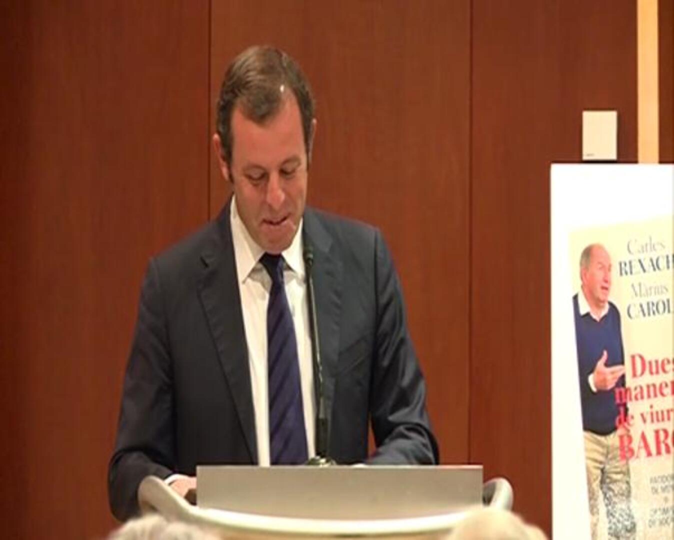 Sandro Rosell: «Soy optimista»